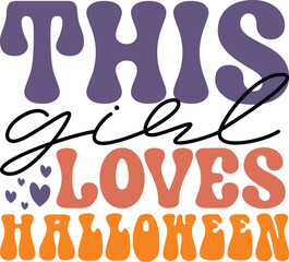 Halloween  retro svg  design bundle and eps file