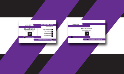 
professional identity, creative and modern   business card template     
 