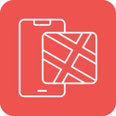 Mobile Map Icon