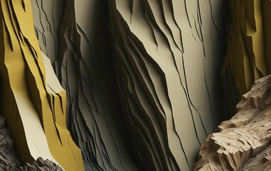 background of rock mountain brown and gold color