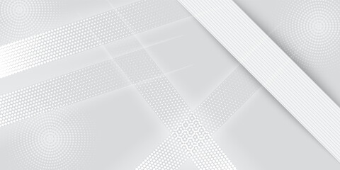 Abstract white background. Minimal geometric white light background abstract design. vector illustration background