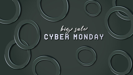 Cyber Monday Background Design