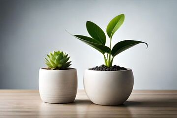 Fototapeta premium plant in flowerpot