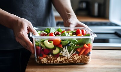 reusable food storage container