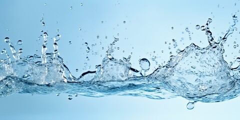 AI Generated. AI Generative. Fresh water splash drop bubble clean sea ocean background decoration graphic art mock up. Graphic Art