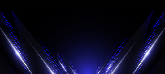 Obraz premium Minimalist sports background with a touch of dynamism, perfect for a sports team or a sporting event. Luxurious textured background with a Neon glow, perfect for a Game or a luxury Brand.