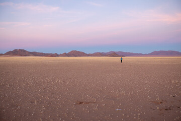 Perdu en explorant le désert au porte du Namib, Sud-Est de la Namibie