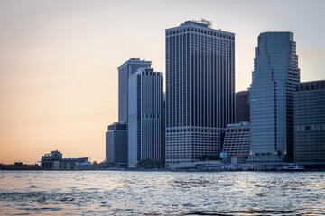 55 Water Street  skyscraper, East River, Financial District, Lower Manhattan, New York City, United States.