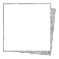 Backgrounds; Materials Sparkling Silver Frame