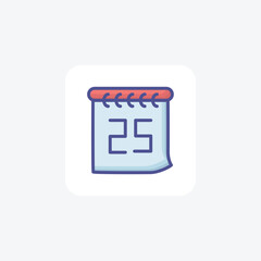 Advent Magic Countdown Outline Filled Icon