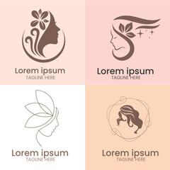 Logo Skincare, Logo Salon, Logo Beauty, Logo Bodycare, Logo Company