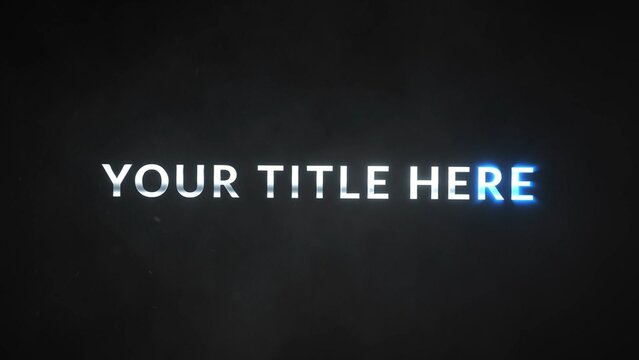 Mystique Shine Trailer Title Blue