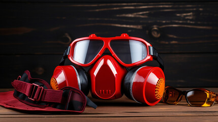 Work safety protection equipment. Industrial protect