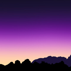 Gradient  purple and yellow abstract background for cover,web, backdrop.