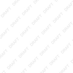 Draft watermark on a Transparent Background