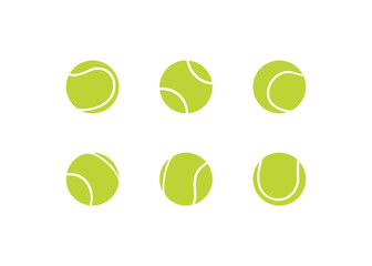 Padel tennis ball set vector design
