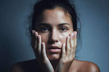 Stress and depression due to skin problems