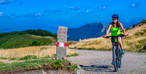 Passo di Lama Lite con E Bike alta via dei Parchi 