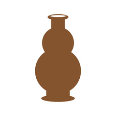 Modern pottery shape recolorable vector element