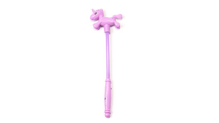 Magic wand toy. Baby accessories isolated on white background