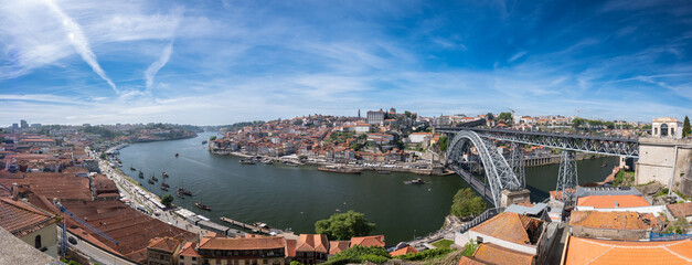 Pont Dom Luis, Douro, Porto, Portugal - obrazy, fototapety, plakaty