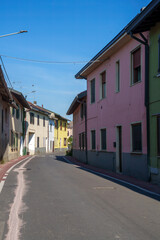 Quartiano, old village in Lodi province, Italy