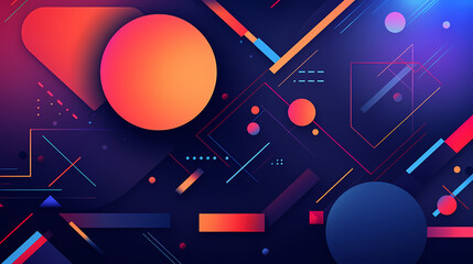 Shapes Abstract Background