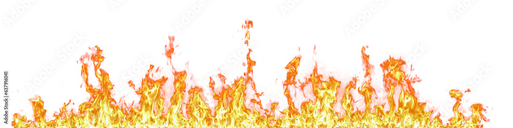 Aufkleber fire flame on transparent background isolated png...