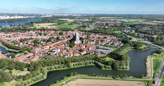 Brielle is a former municipality in the Dutch province of South Holland.