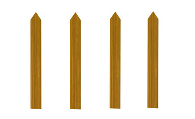 brown wooden fence transparent PNG background. Can be used as an illustration of a scene Wooden fence design and decoration PNG
