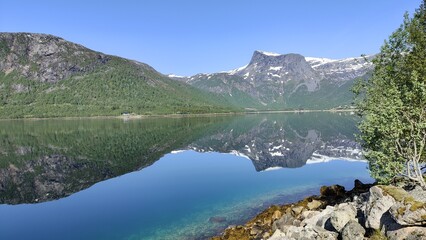 Fototapeta na wymiar paysage de Norvège