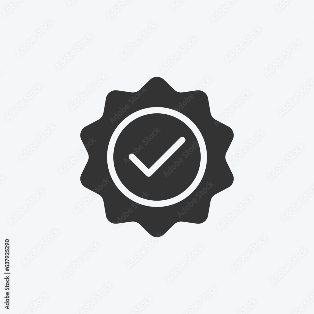 Poster quality icon vector. linear style sign for mobile concept and web design. quality symbol illustratio
