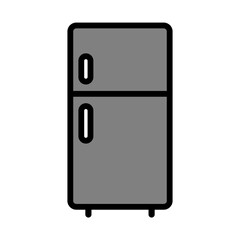 Illustration Vector Graphic of Refrigerator, kitchen, fridge Icon