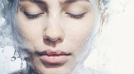 A Person Taking A Shower 