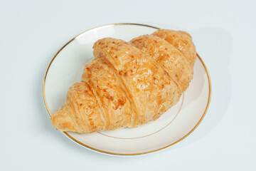 croissant on plate