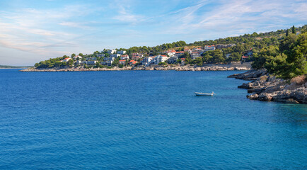 Coast of the sea. Dalmatia Croatia