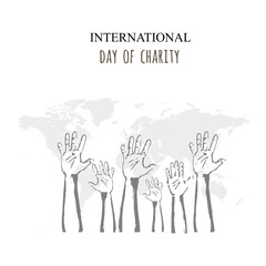 hand drawn international day of charity 
