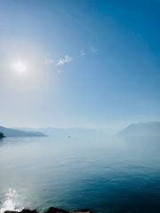 Mornings at the Lake Geneva
