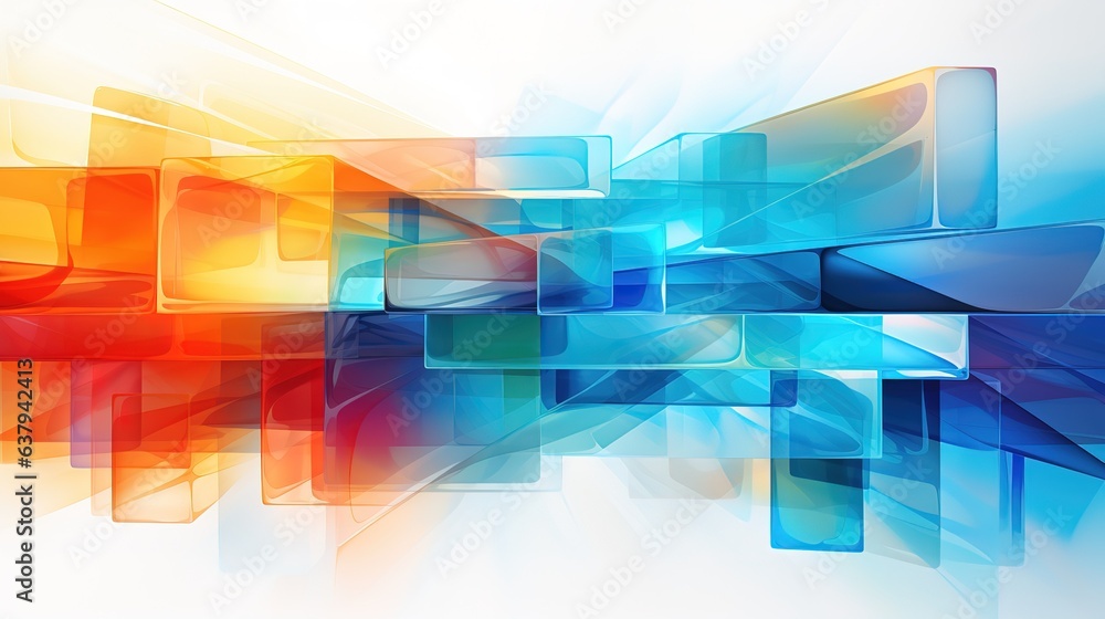 Poster futuristic technology abstract background with lines for network, big data, data center, server, int