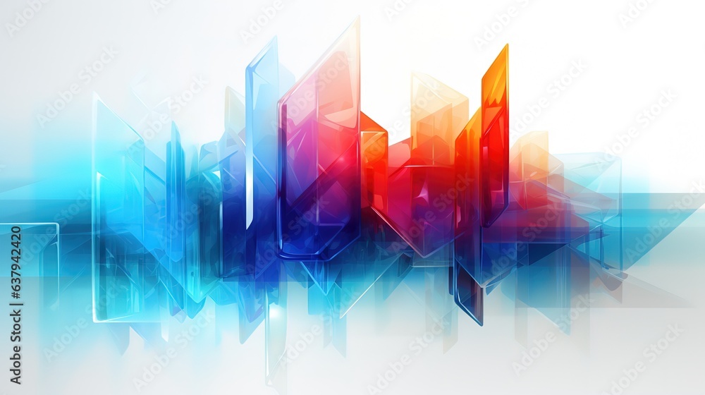 Poster futuristic technology abstract background with lines for network, big data, data center, server, int