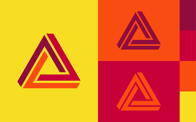  Modern creative logo design to Triangle, logo design, 3d  Triangle brand, Triangle icons, Triangle logo, vector