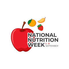 Obraz premium National Nutrition Week