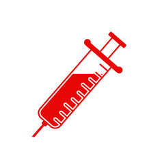 red syringe icon