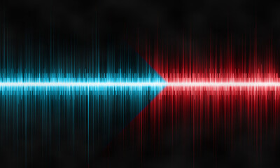 Sound wave background