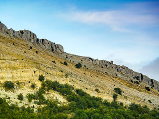 Mountains landscape, Burgos Spain.