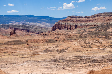 Beautiful rock formations in Utah