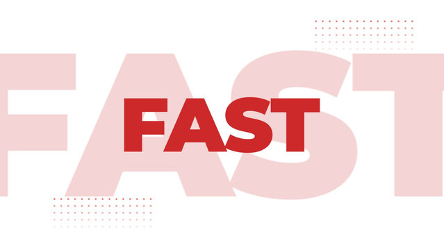 Fast Big Typography and Media Stomp Intro