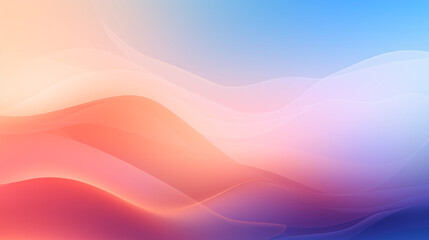 Obraz premium Gradient background with an ethereal glow