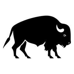 bison silhouette logo