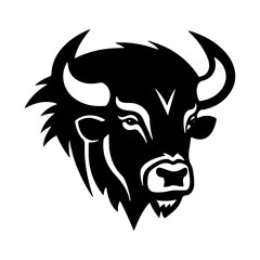 bison silhouette logo